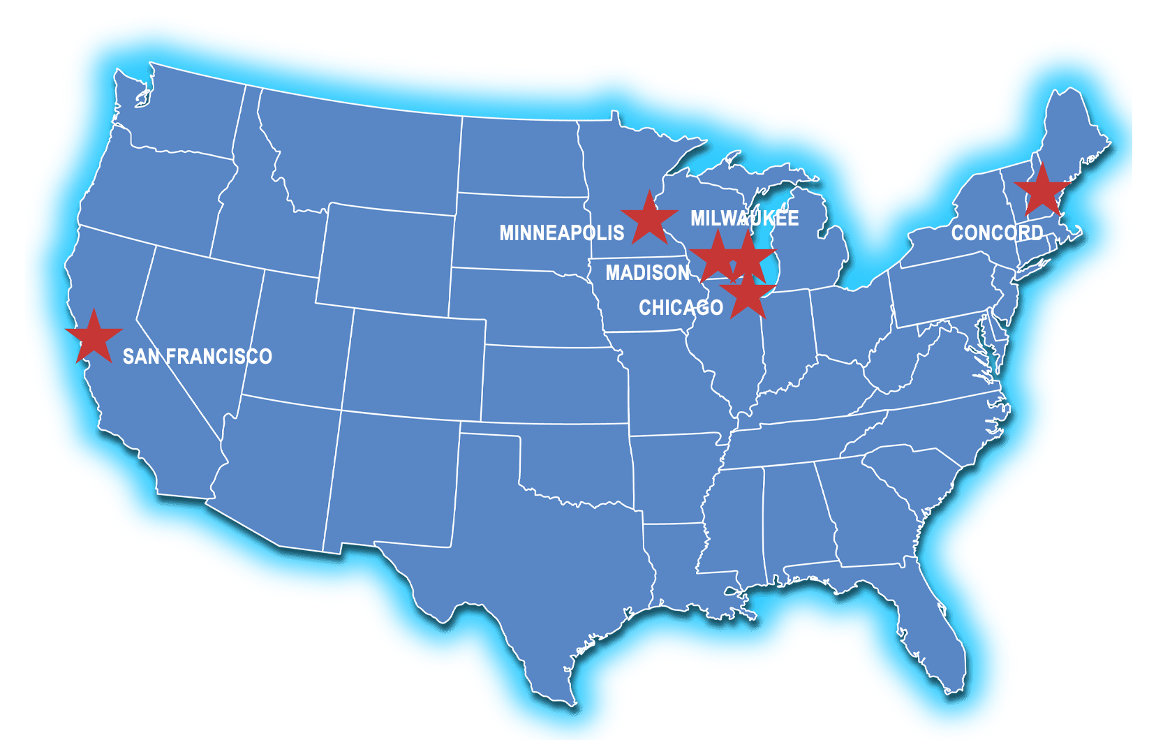USA-map